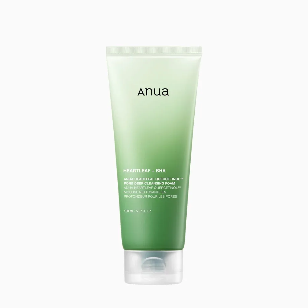 Anua Heartleaf + BHA Quercetinol Pore Deep Cleansing Foam 150ml 1