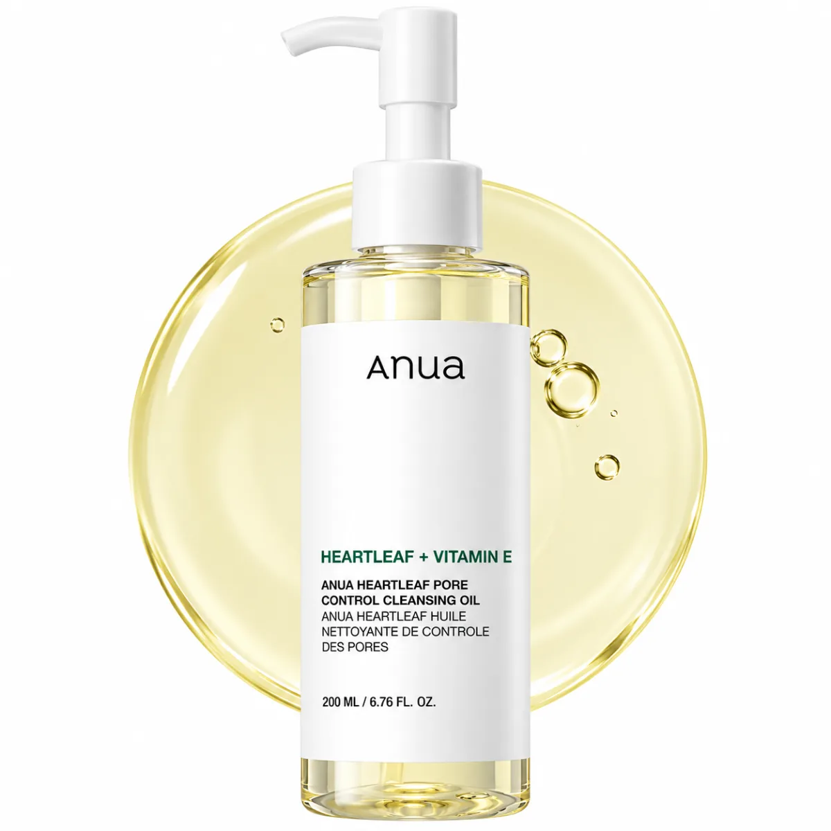 Anua Heartleaf + Vitamin E Pore Control Cleansing Oil Mild 200ml 1