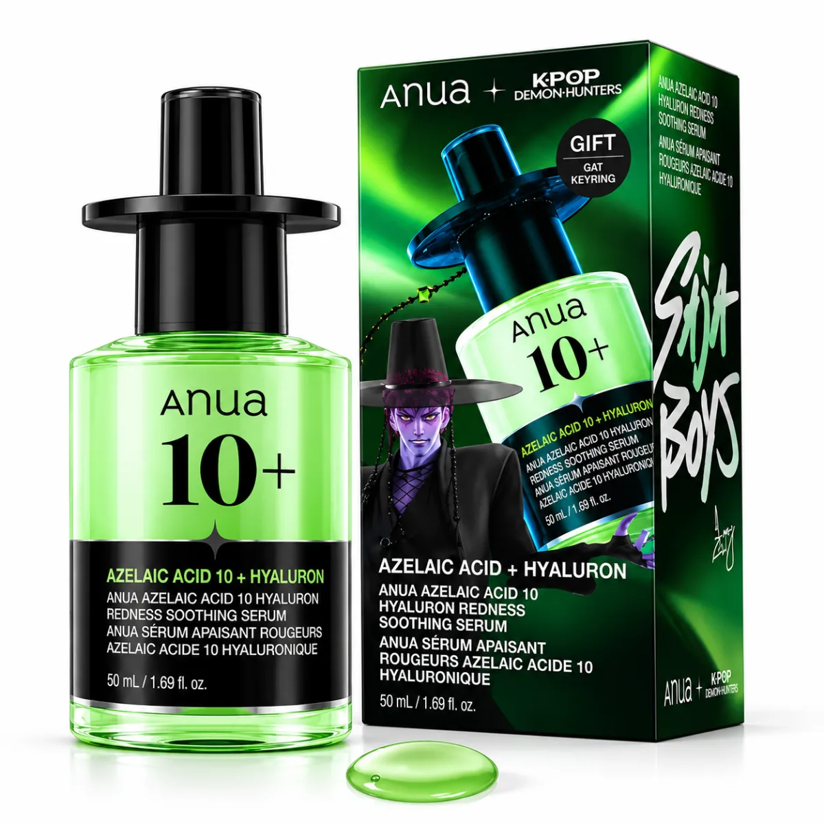 Anua Azelaic Acid 10 Hyaluron Redness Soothing Serum 50ml (Limited-Edition) 1