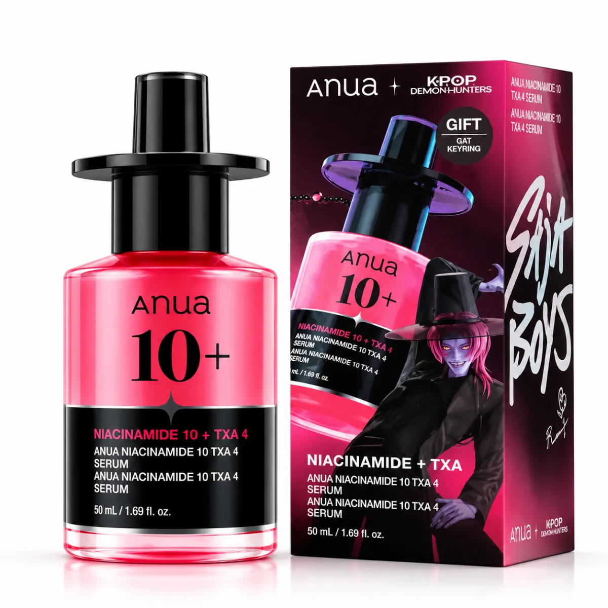 Anua x K-Pop Demon Hunters Niacinamide 10% + TXA 4% Serum 50ml (Limited Edition) 1