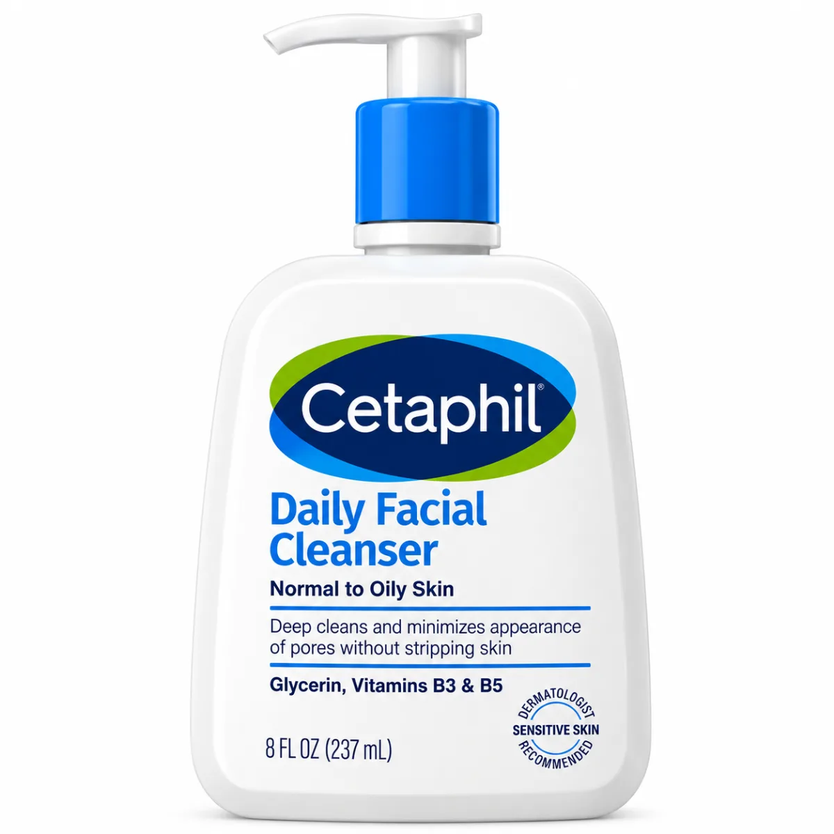 Cetaphil Daily Facial Cleanser for Normal to Oily Skin 237ml 1