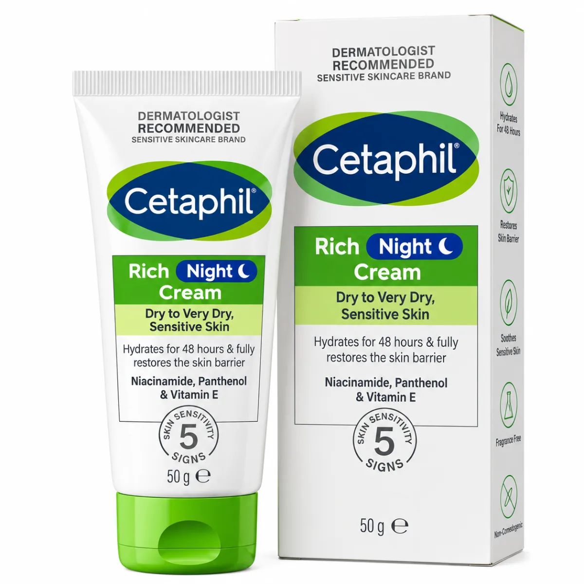 Cetaphil Rich Night Cream 50g 1