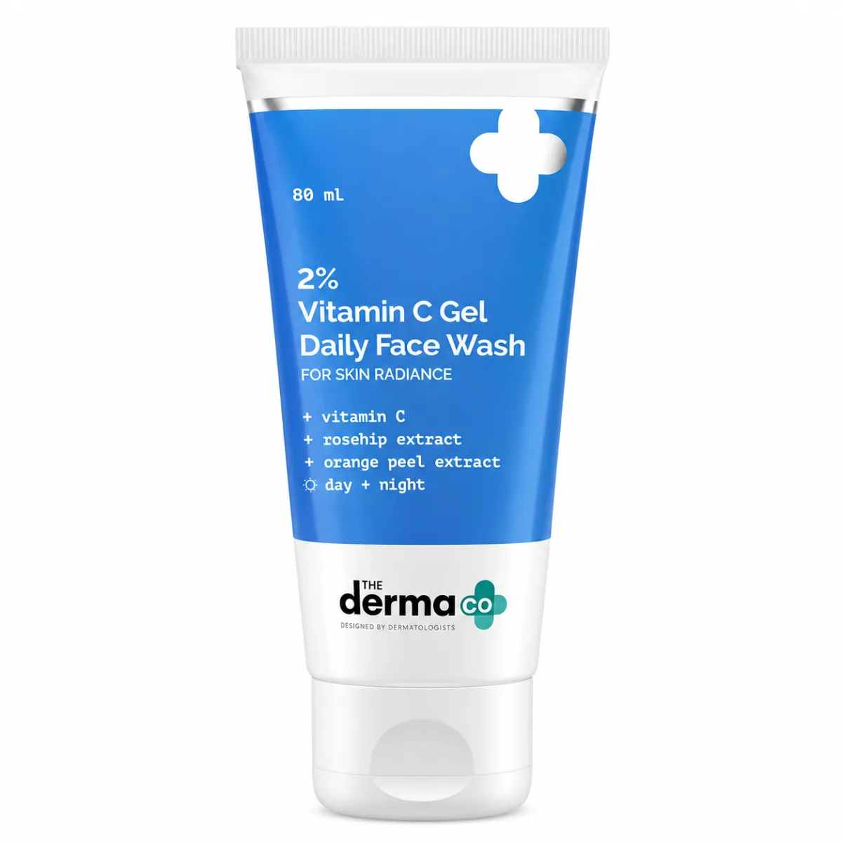 The Derma Co 2% Vitamin C Gel Daily Face Wash 80ml 1