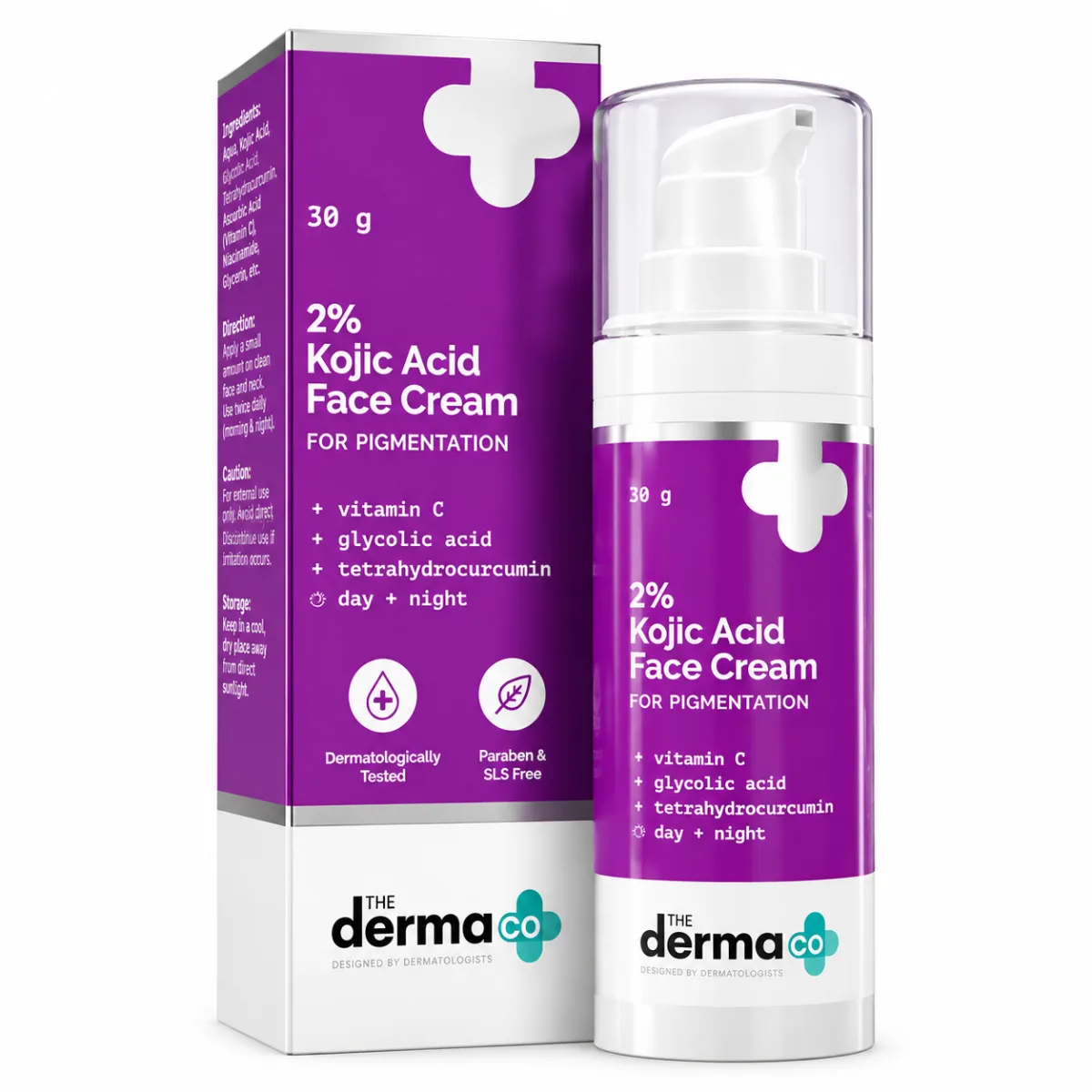 The Derma Co 2% Kojic Acid Face Cream 30g 1