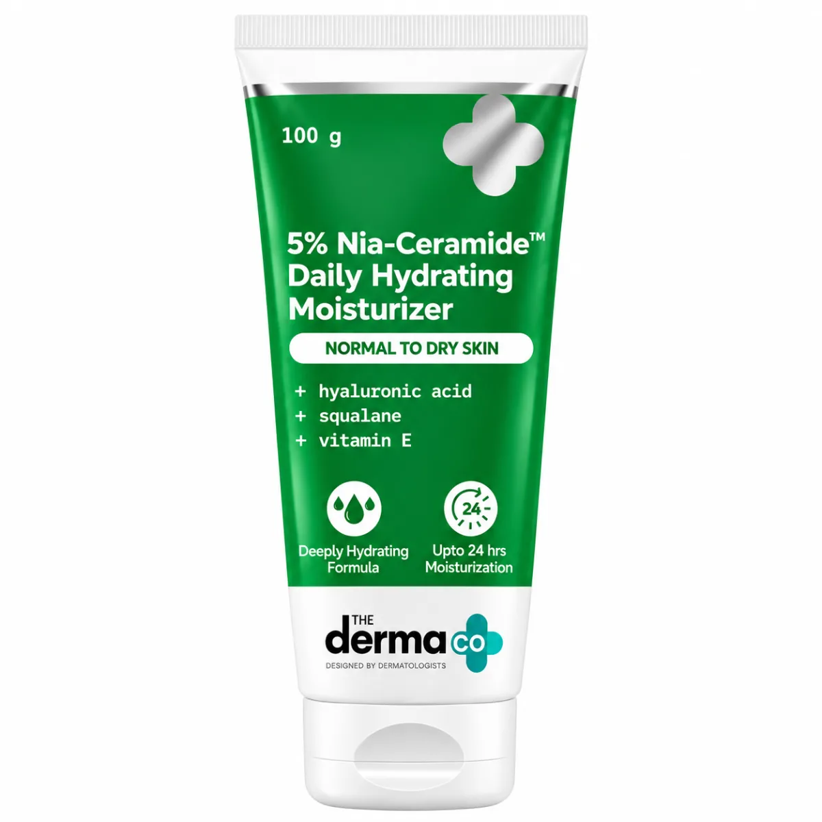 The Derma Co 5% Nia-Ceramide Daily Hydrating Moisturizer 100g 1