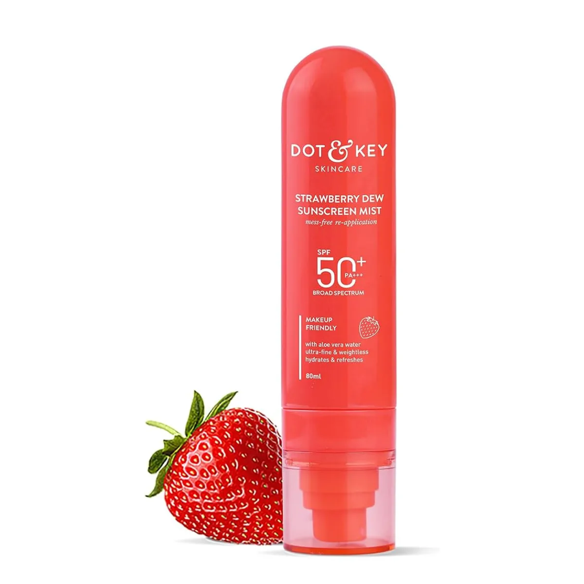 Dot & Key Strawberry Dew Sunscreen Mist SPF 50+ PA++++ 80ml 1