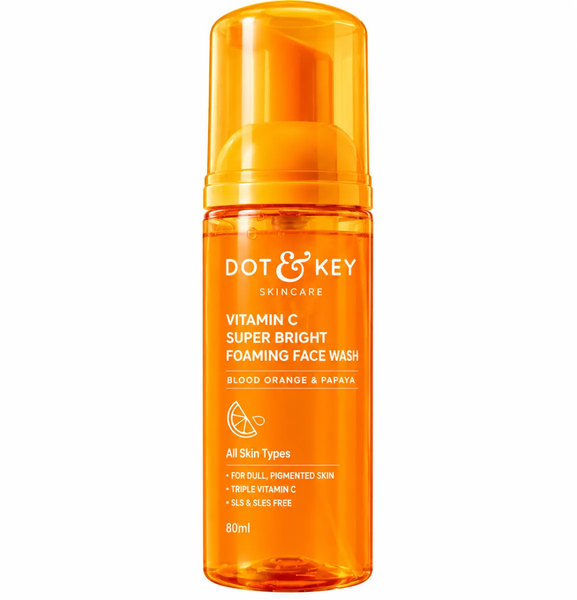 Dot & Key Vitamin C Super Bright Foaming Face Wash 80ml 1