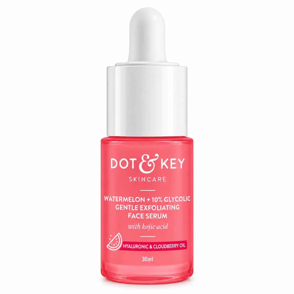 Dot & Key Watermelon + 10% Glycolic Gentle Exfoliating Face Serum 30ml 1