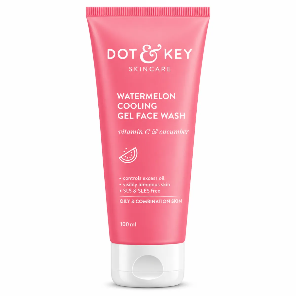 Dot & Key Watermelon Cooling Gel Face Wash 100ml 1