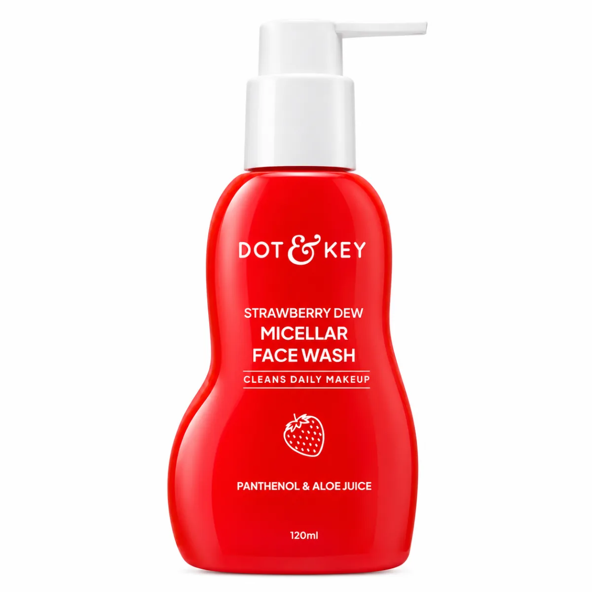 Dot & Key Strawberry Dew Micellar Face Wash 120ml 1