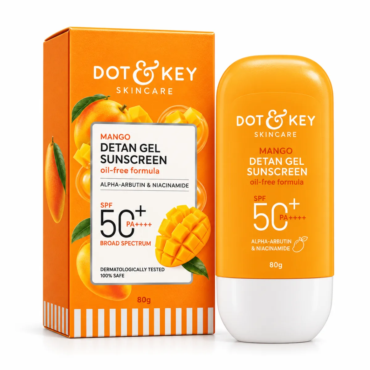 Dot & Key Mango Detan Gel Sunscreen SPF 50+ PA++++ 1